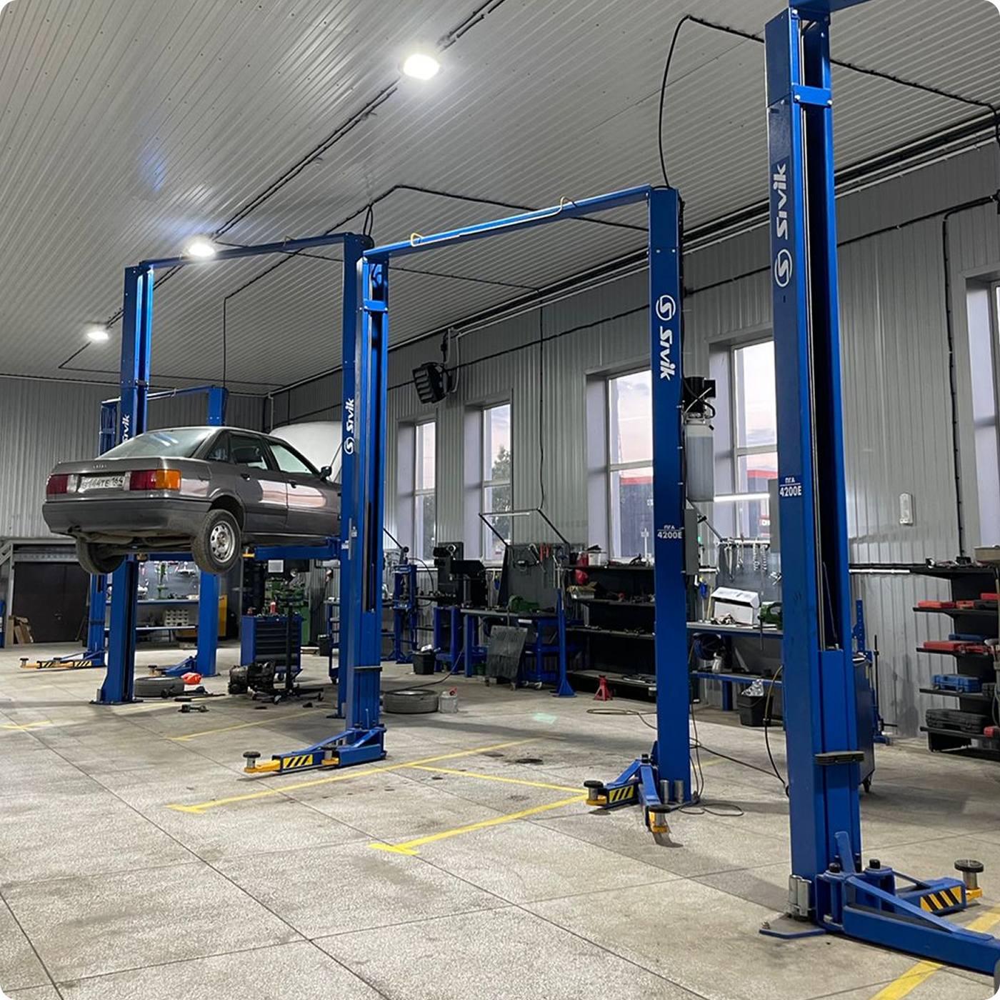 Как подобрать подъемник для автосервиса