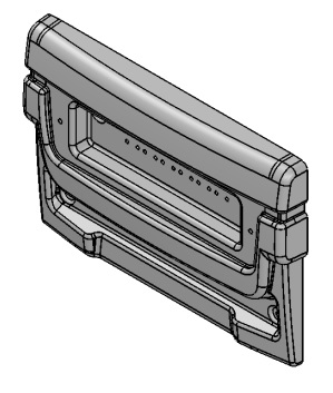 Накладка пластиковая передняя C00A000027