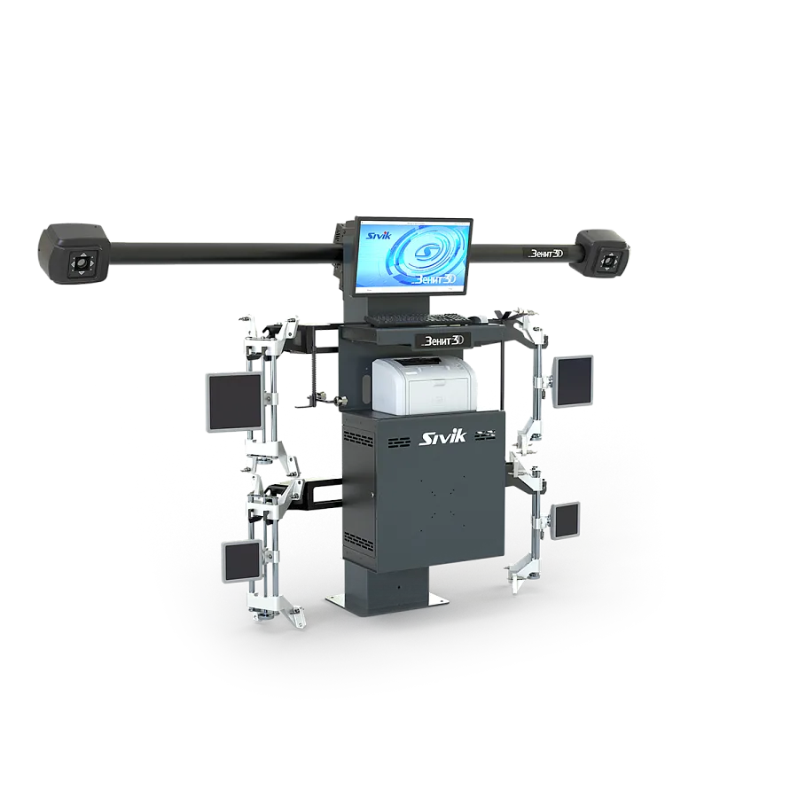 картинка Стенд регулировки развала схождения Зенит-3D М2ПС Sivik