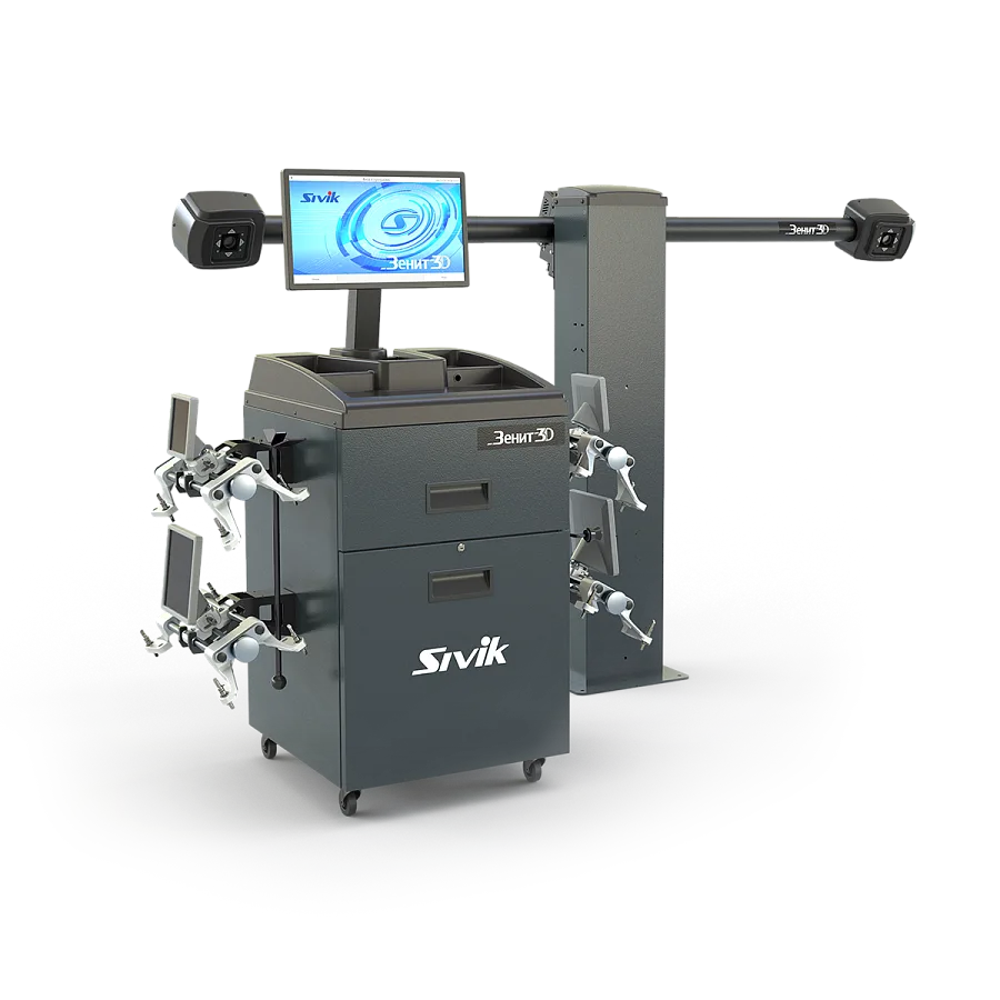 картинка Стенд регулировки развала схождения Зенит-3D М2КС Sivik